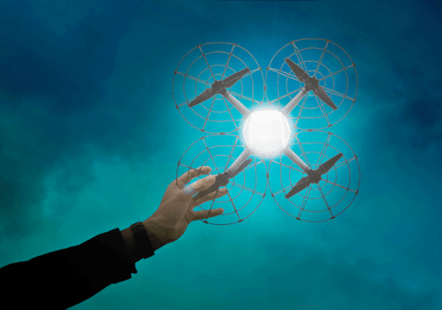 Intel unveils a drone made for aerial light shows