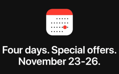 Apple holding ‘four days of special offers’ event for Black Friday through Cyber Monday
