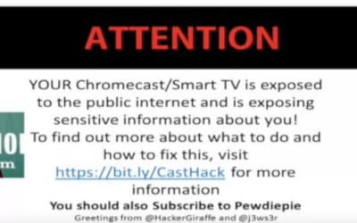 Did Your Smart-Tv Start Showing You Shows You Didn’t Subscribe To? “Thehackergiraffe” Says He’s Retired From Hacking Smart Tvs To Promote Pewdiepie