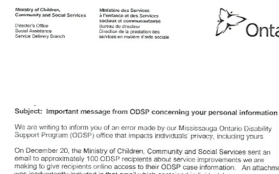 Mississauga Disability Support Program Unintentionally Emailed Data On Clients