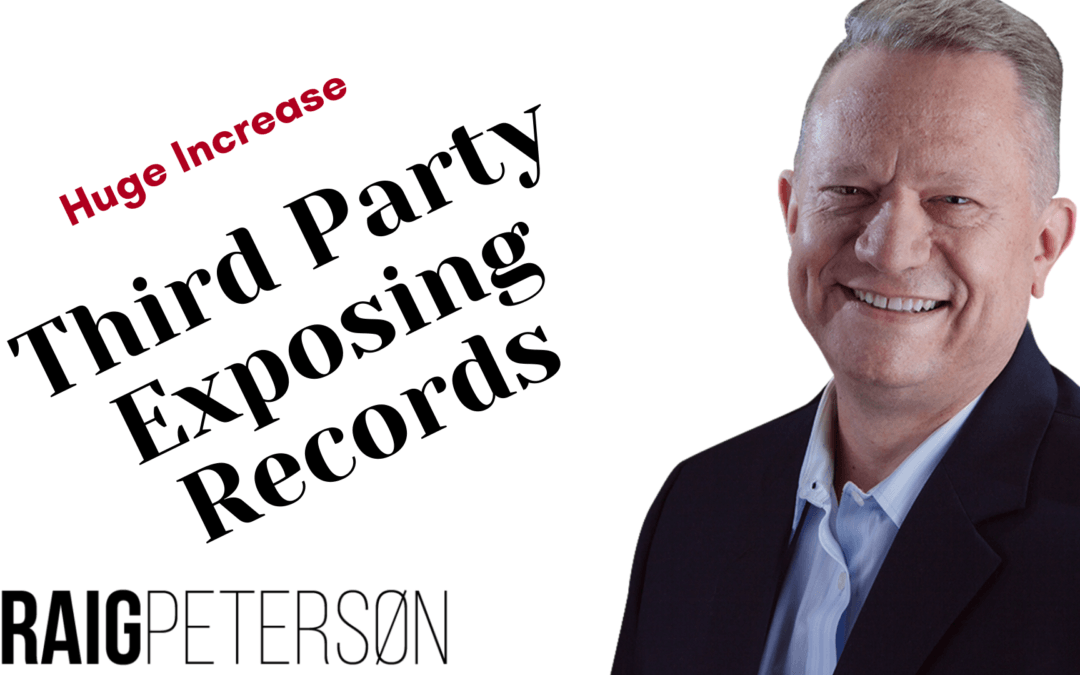 Sharp Increase in Exposed Records by Third-Party Applications