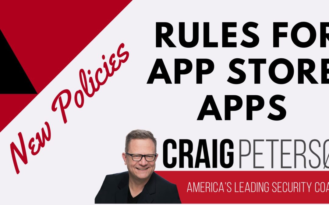 Revised Apple Policy Rules for Apps in App Store