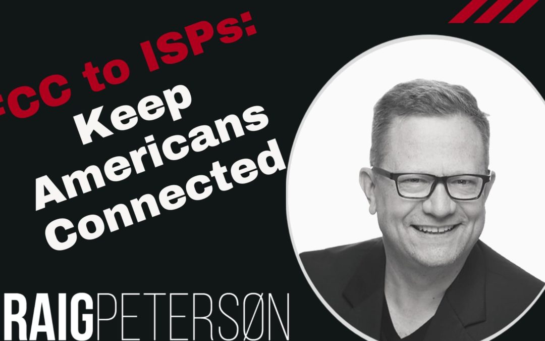 FCC Asked ISPs to “Keep Americans Connected Pledge” during Pandemic